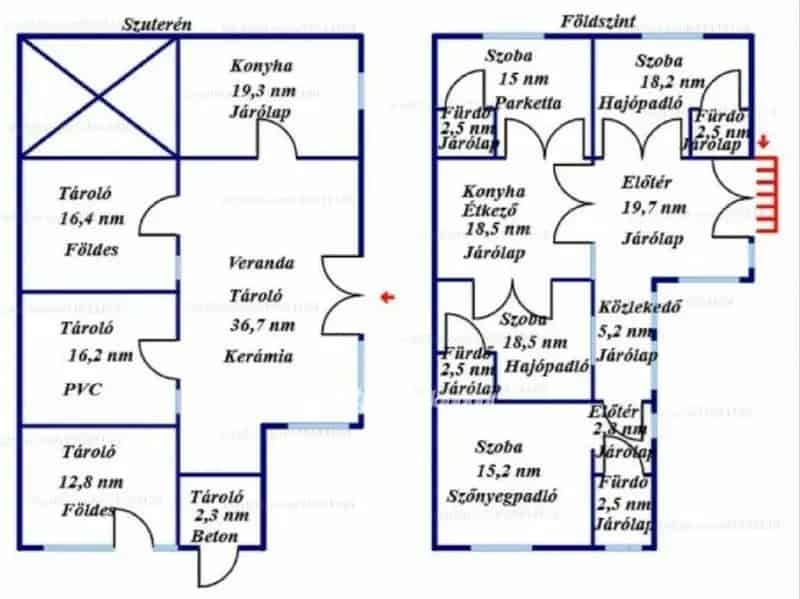 Bélapátfalvi családi ház eladó - 250 m2 - 4 szoba - azonnal költözhető