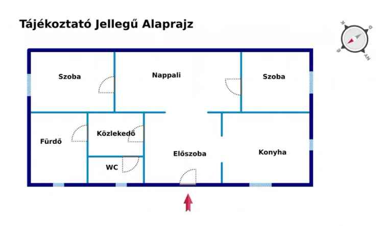 Eladó családi ház Táborfalva központjában felújítandó állapotban