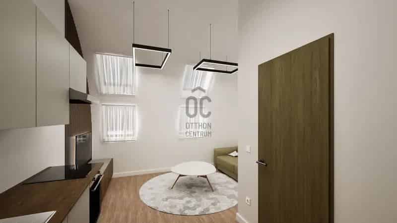 246 m2-es tetőtéri befektetés Orczy téren 7 lakással