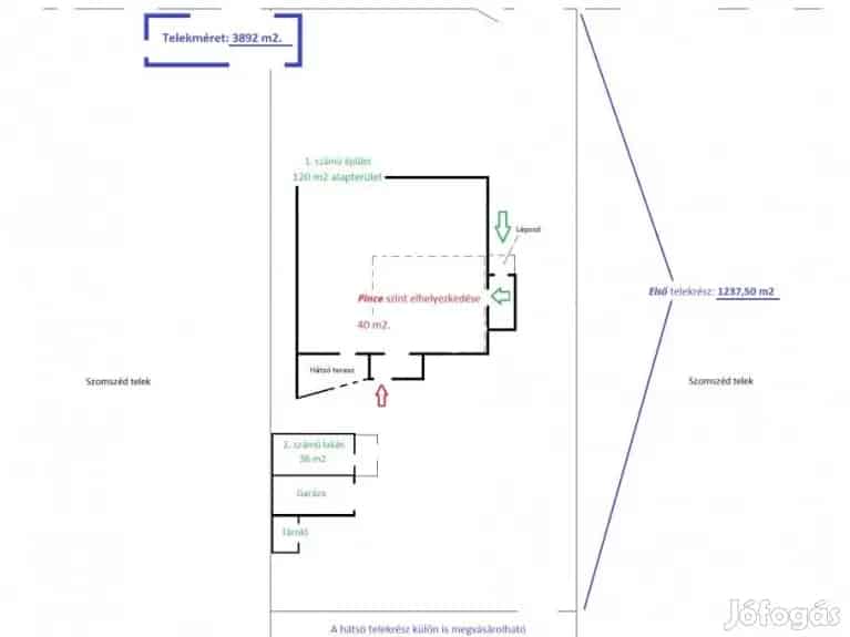 XVIII Kerulet 120 m2-es 2 Generacios Csalad Haz Elado