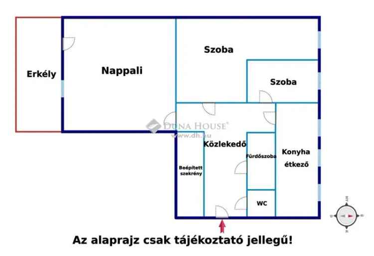Szigetszentmiklós - Felújított 62 nm-es Panel Lakás Eladó
