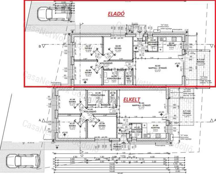 Vácrátóti ikerház eladó Szent István lakóparkban