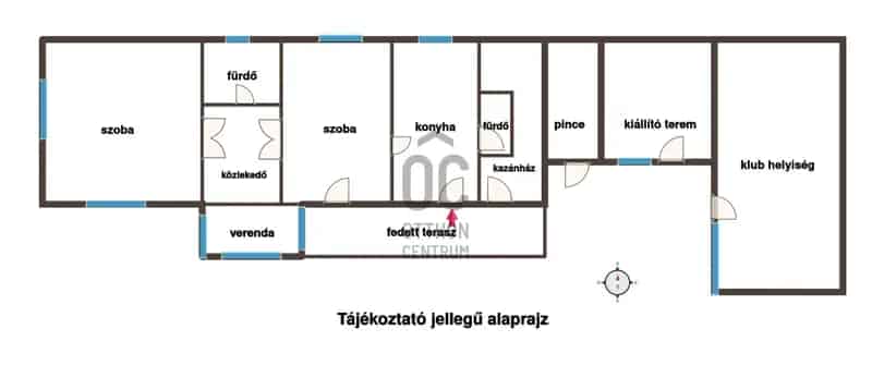 Hajdunánási családi ház eladó apartmanházként is