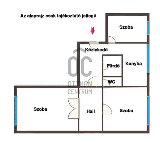 Budapest XVIII kerület Havanna lakótelep 3 szobás panellakás eladó