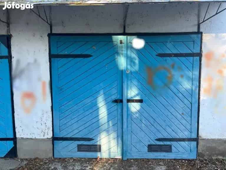 Jó állapotú garázs eladó Tiszaújvárosban
