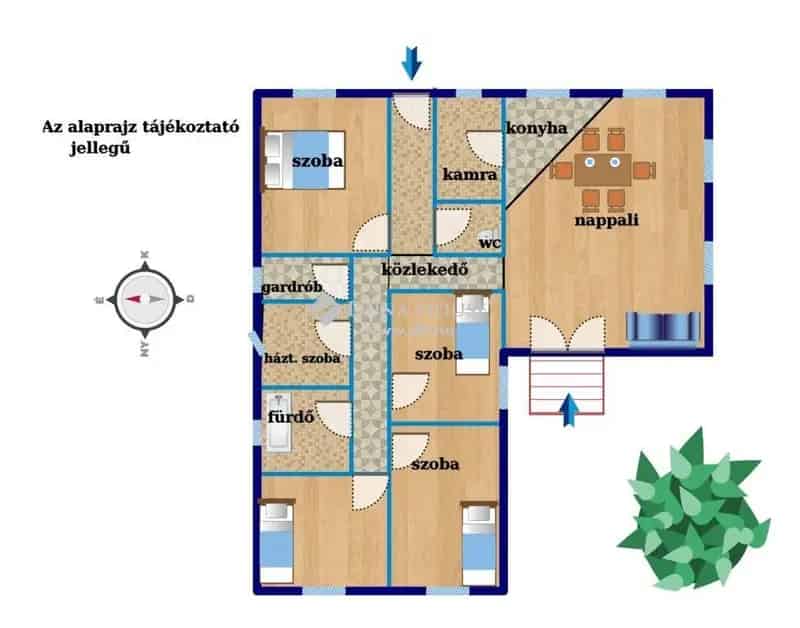 Új építésű családi házak Öskü keleti részén