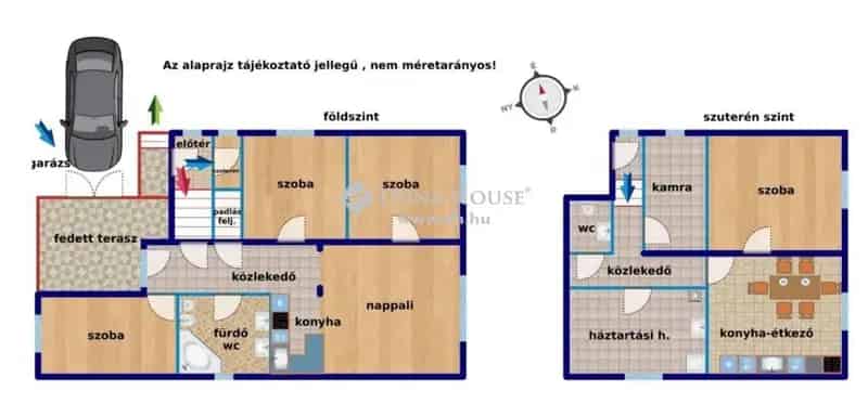 Családi ház eladó Szombathelyen garázzsal és két lakrészlehetőséggel