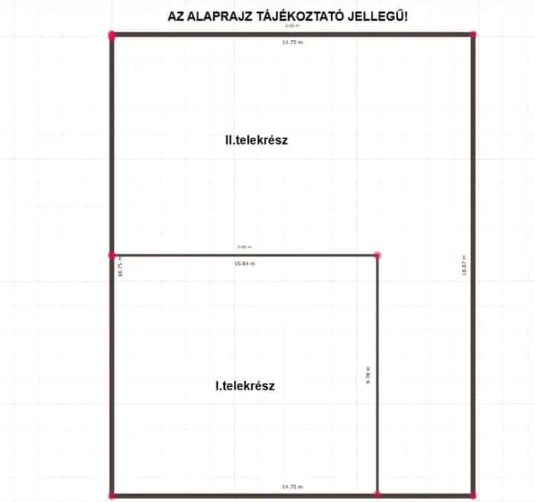 836 nm-es Építési Telek Mosonszentmiklóson - Családoknak Ideális