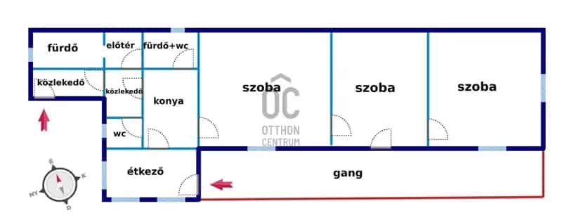 Geresdlaki családi ház eladó 106nm 3 szoba 2 fürdő