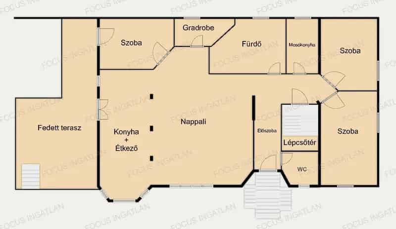 Kecskemét Kadafalva Családi Ház Medencével Napkollektorral