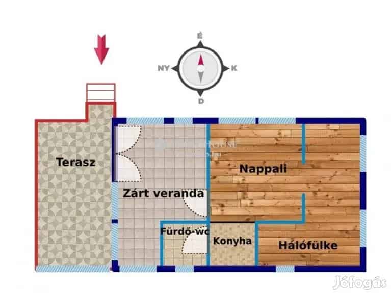 Borgáta 43 nm-es hétvégi ház eladó - Gyógyfürdő közelében
