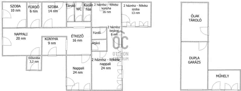 Pécsi családi ház eladó 150nm 5 szoba nagy telekkel
