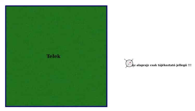 Csomád Belterületi Telek Panorámával 1230 m2