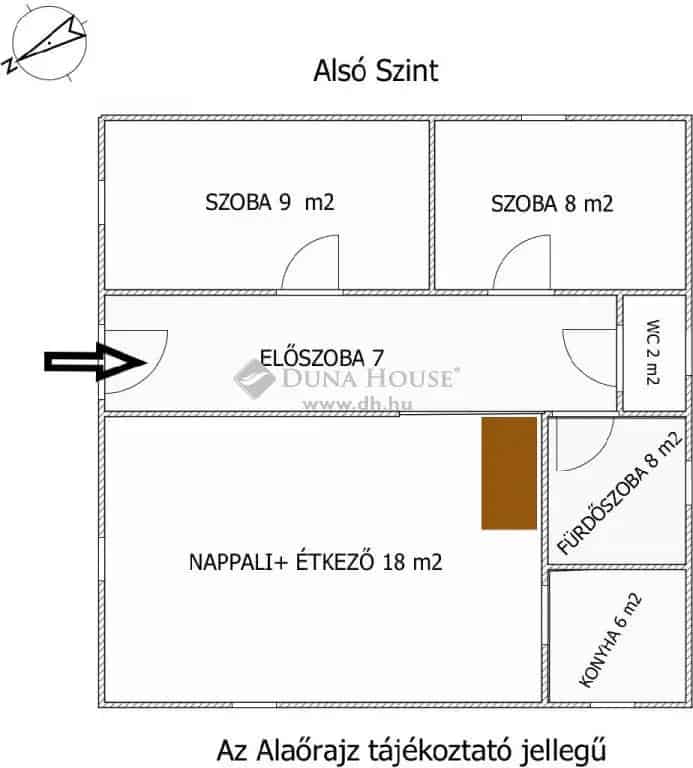 Dömsödi családi ház eladó 90nm 2 szintes könnyűszerkezetes