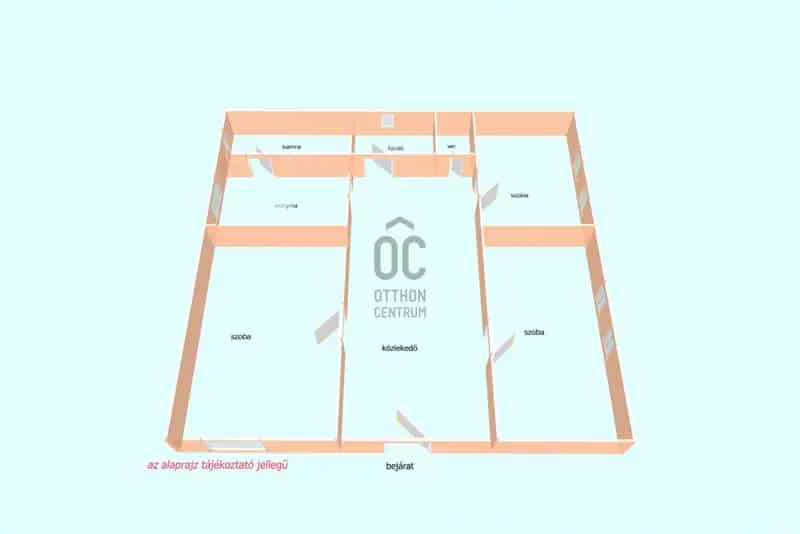 83 nm-es családi ház Várpalotán