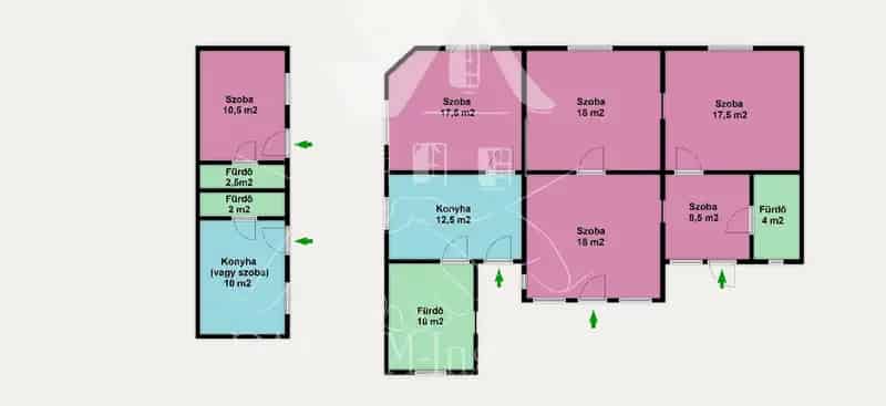 Szolnok 106 25 m2 családi ház eladó felújítandó