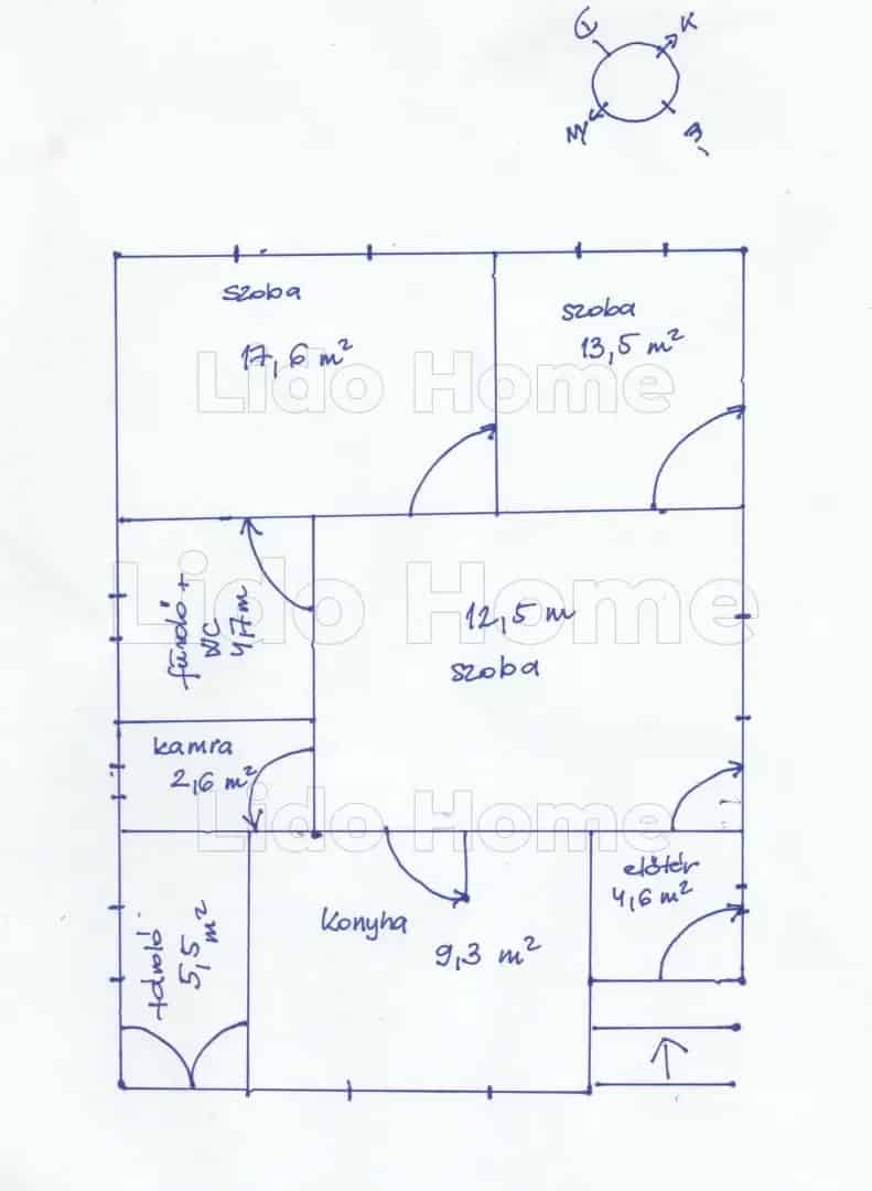70 nm-es felújított családi ház Fertőszentmiklóson