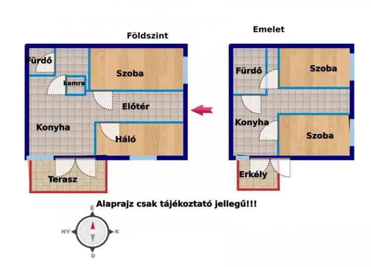 Családi ház eladó Pestszentlőrincen zöldövezetben
