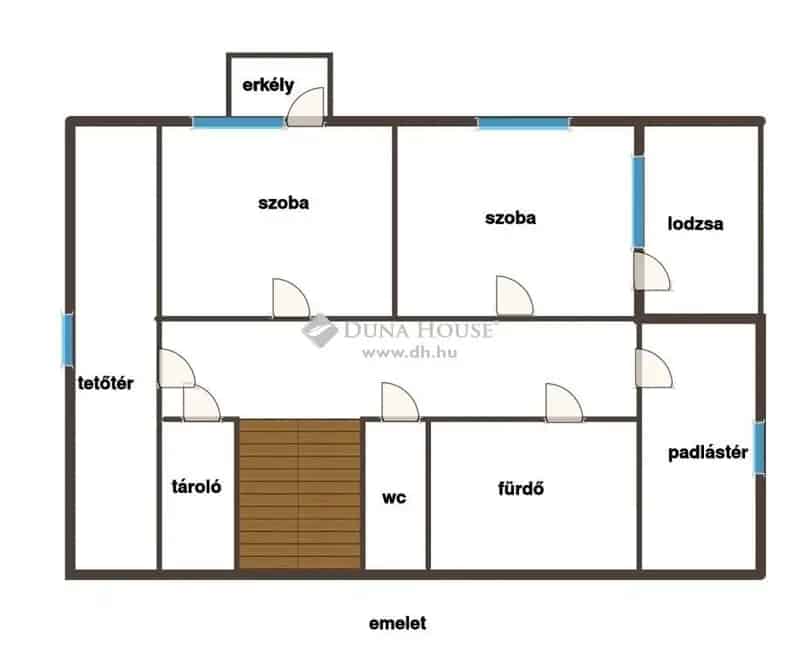 156m2-es 4 szobás családi ház Biharikertben eladó