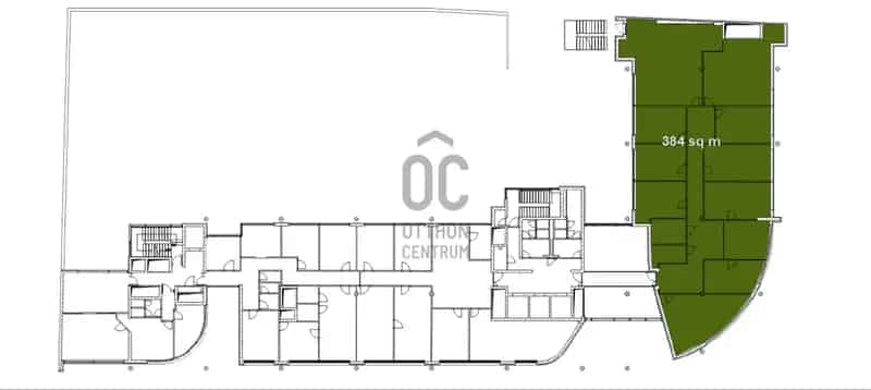 Budapest II kerületi 416 nm-es iroda kiadó