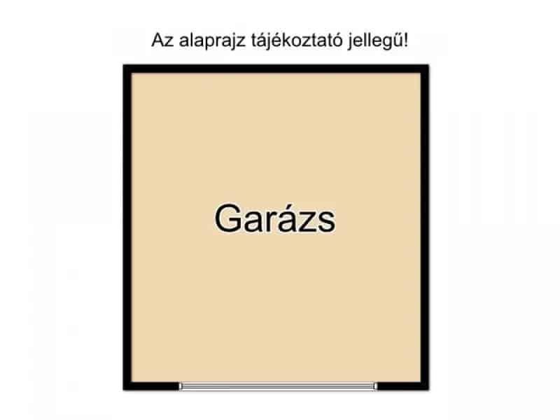 Eladó garázs Szeged belvárosában