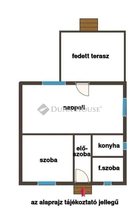 Tatai könnyűszerkezetes ház eladó 360 m2-es telken