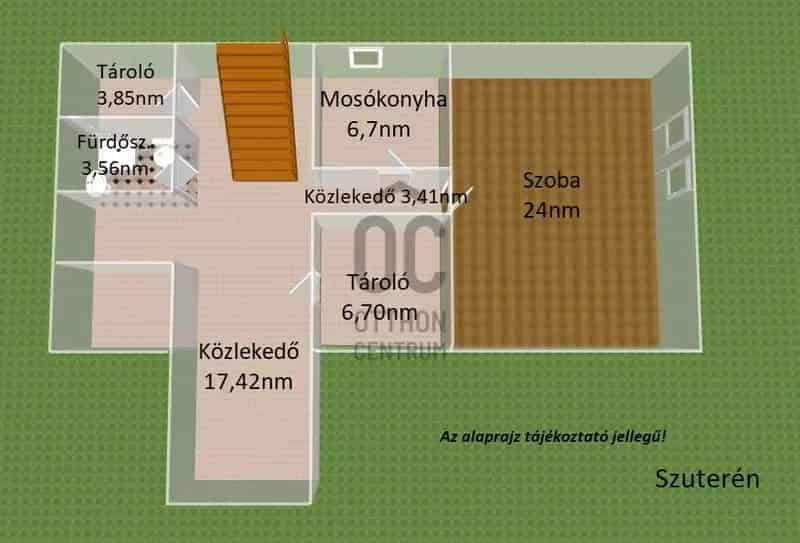 15 éves családi ház Veszprém közelében