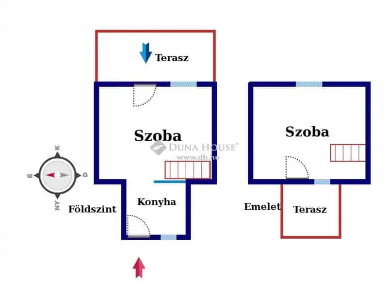 Leveleki tó 40nm-es 2 szobás faház 768nm-es telken