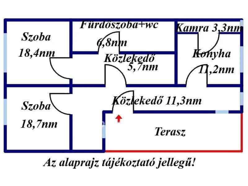 Felujitando csaladhaz Lorinciben 75 nm 978 nm telekkel