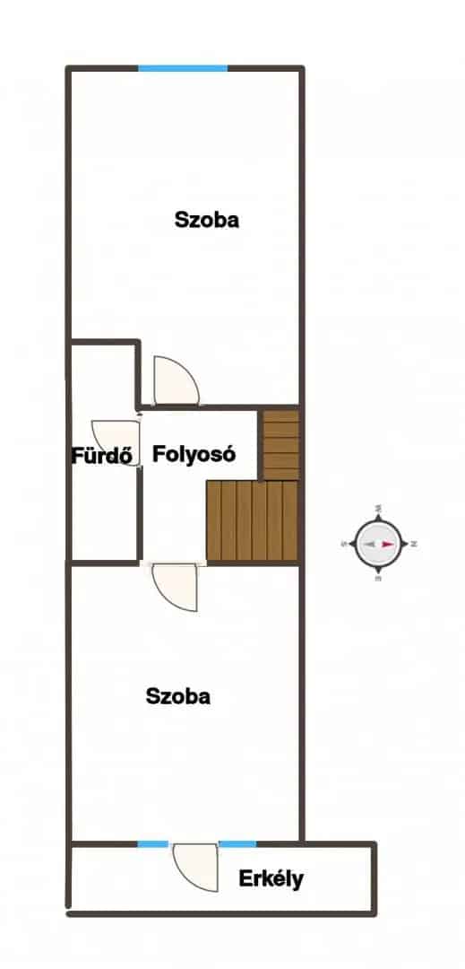 110 nm-es családi ház Nyírszőlősön dupla garázzsal