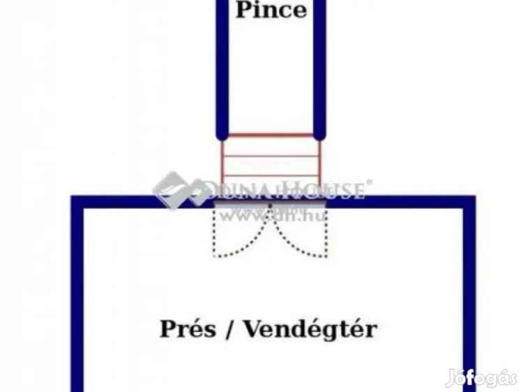 Eladó üzlethelyiség és pince borkedvelőknek Villányban