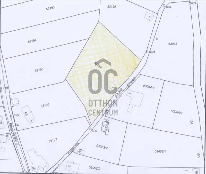 Telek eladó Pécs Mecsek oldalán 2631 m2 összközműves