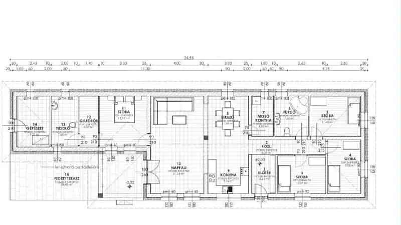 144 m2-es családi ház nagycsaládosoknak csendes zsákutcában