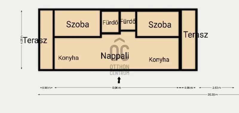 Salgótarján Panel Lakás Eladó - 2 Szoba - Panoráma - Terasz