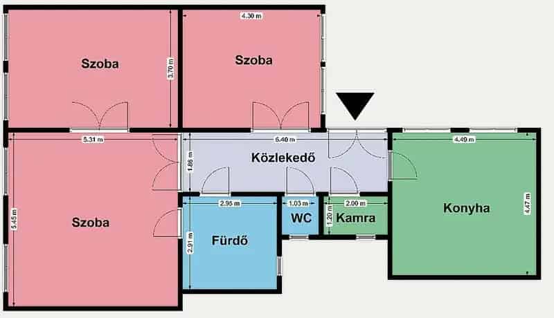 Budapest VI kerület 3 szobás lakás eladó