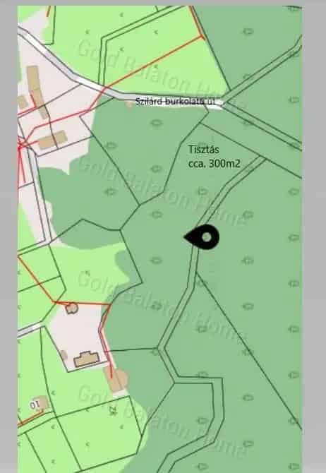 Révfölöpi zártkert eladó - erdő, balatoni panoráma