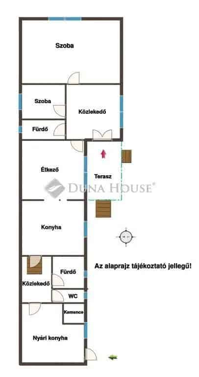 102 nm-es családi ház eladó - Zalakaros közelében