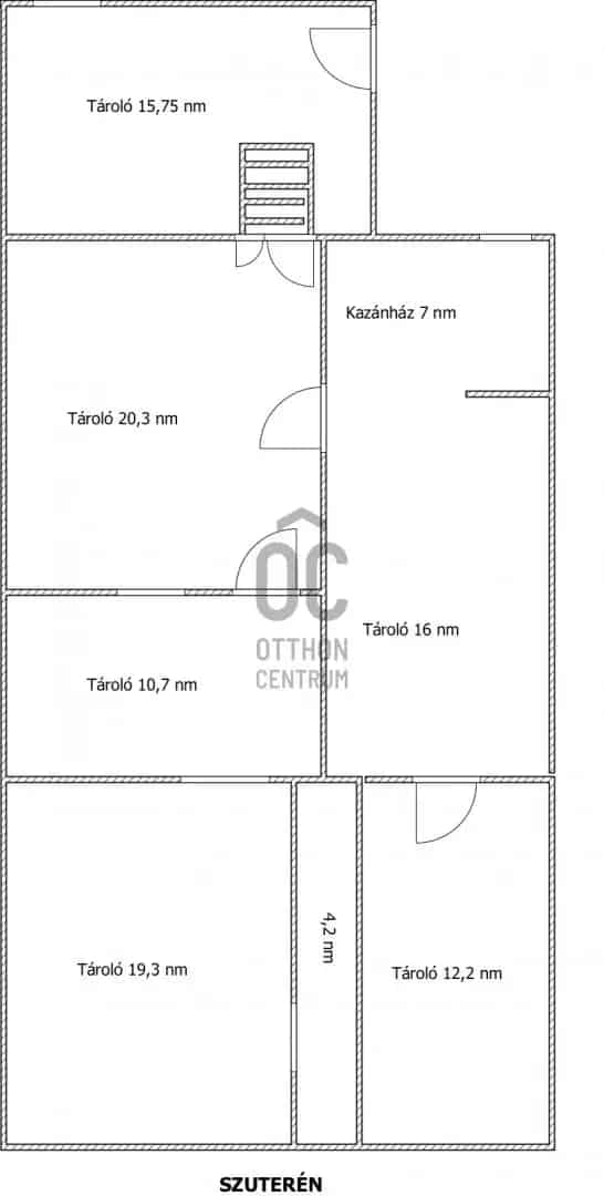 Paks Főutcai Üzlethelyiség Eladó 100 nm-es