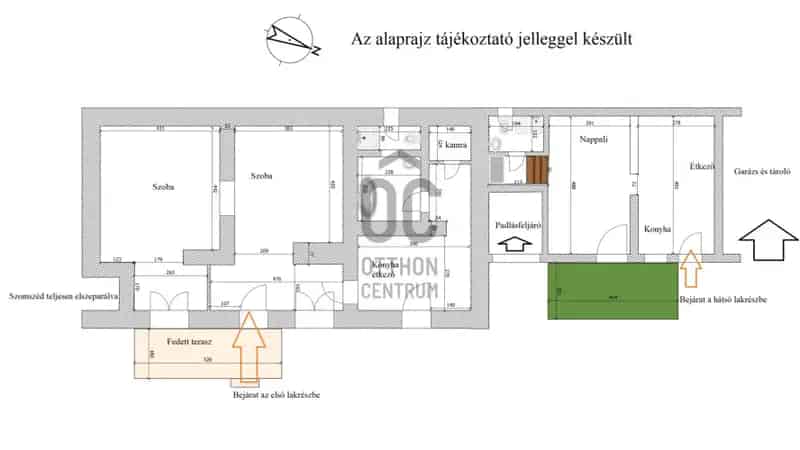 Péceli ikerház eladó 72nm 32nm 880nm telekkel