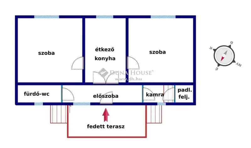 Gazdálkodásra alkalmas felújítandó ház Nagycsányban