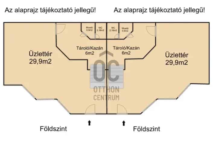 Dunaújvárosi eladó üzleti épület Béke városrészben UZ014134