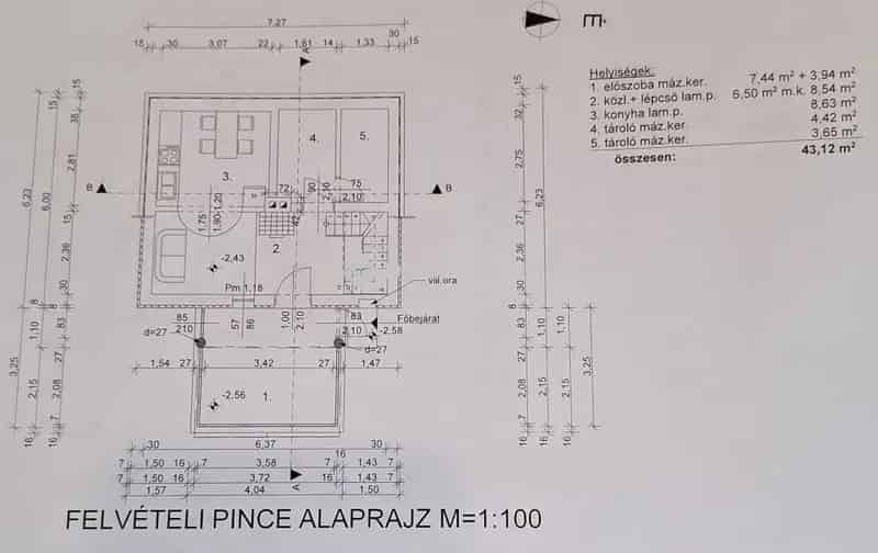 Zalaegerszeg Gálafeji nyaraló eladó 75m2 1544m2 telekkel