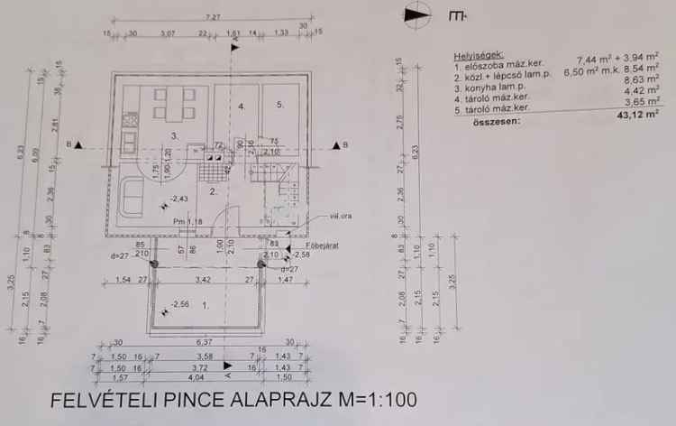 Zalaegerszeg Gálafeji nyaraló eladó 75m2 1544m2 telekkel