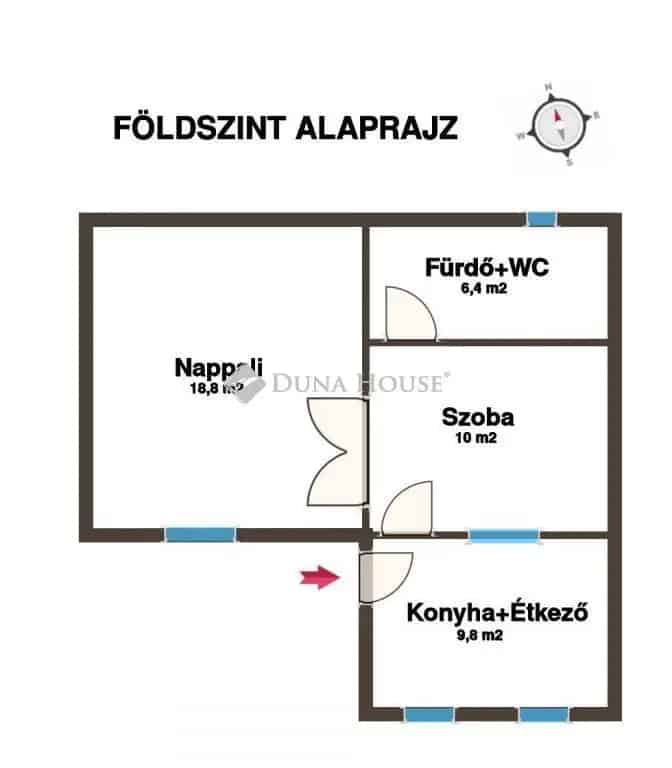 Budakeszi házrész eladó fiatal pároknak