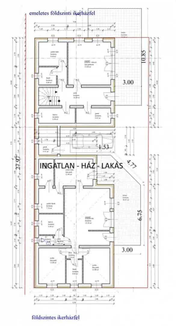 Új építésű földszintes ikerházfél Gödöllőn