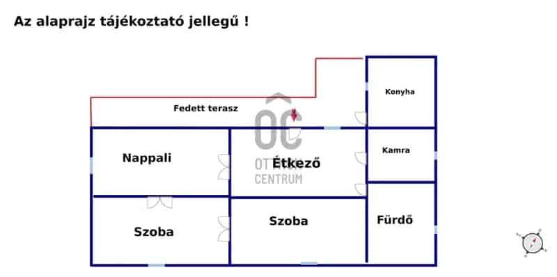 Pilisi családi ház eladó - 86 m2 - nagy kerttel