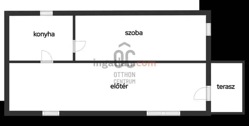 Nagykanizsa Szentgyörgyvár hétvégi ház eladó 1500 nm-es telken