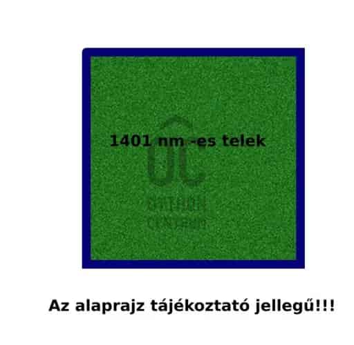 Szadai eladó telek 1401 m² összközműves