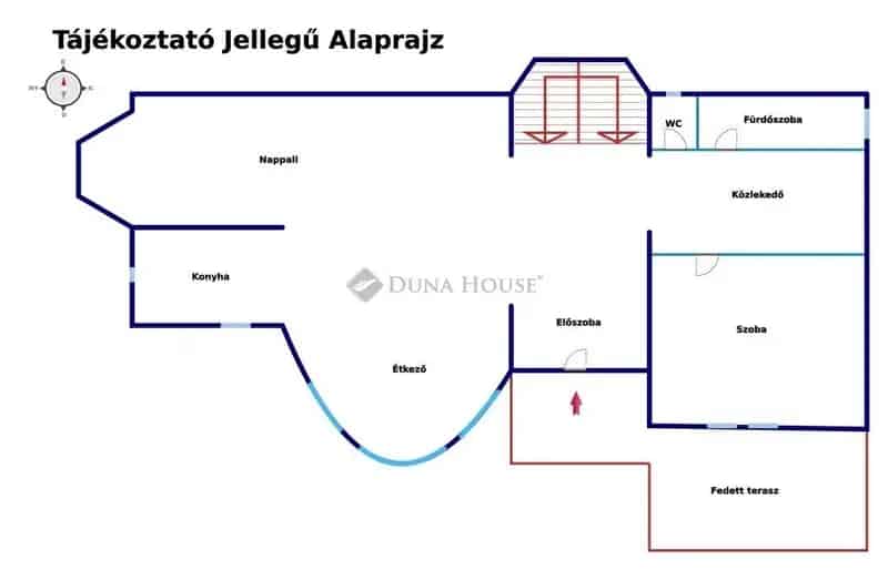 Dabas-Sári családi ház eladó - 4 szoba, 876 nm telek