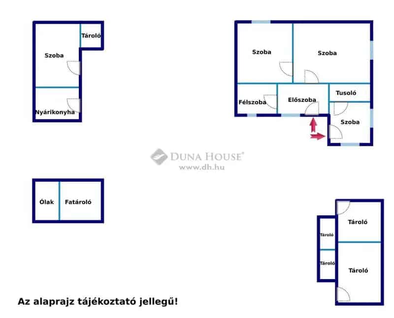 Tiszakécskei tanya eladó 73 m2 2795 m2 telekkel
